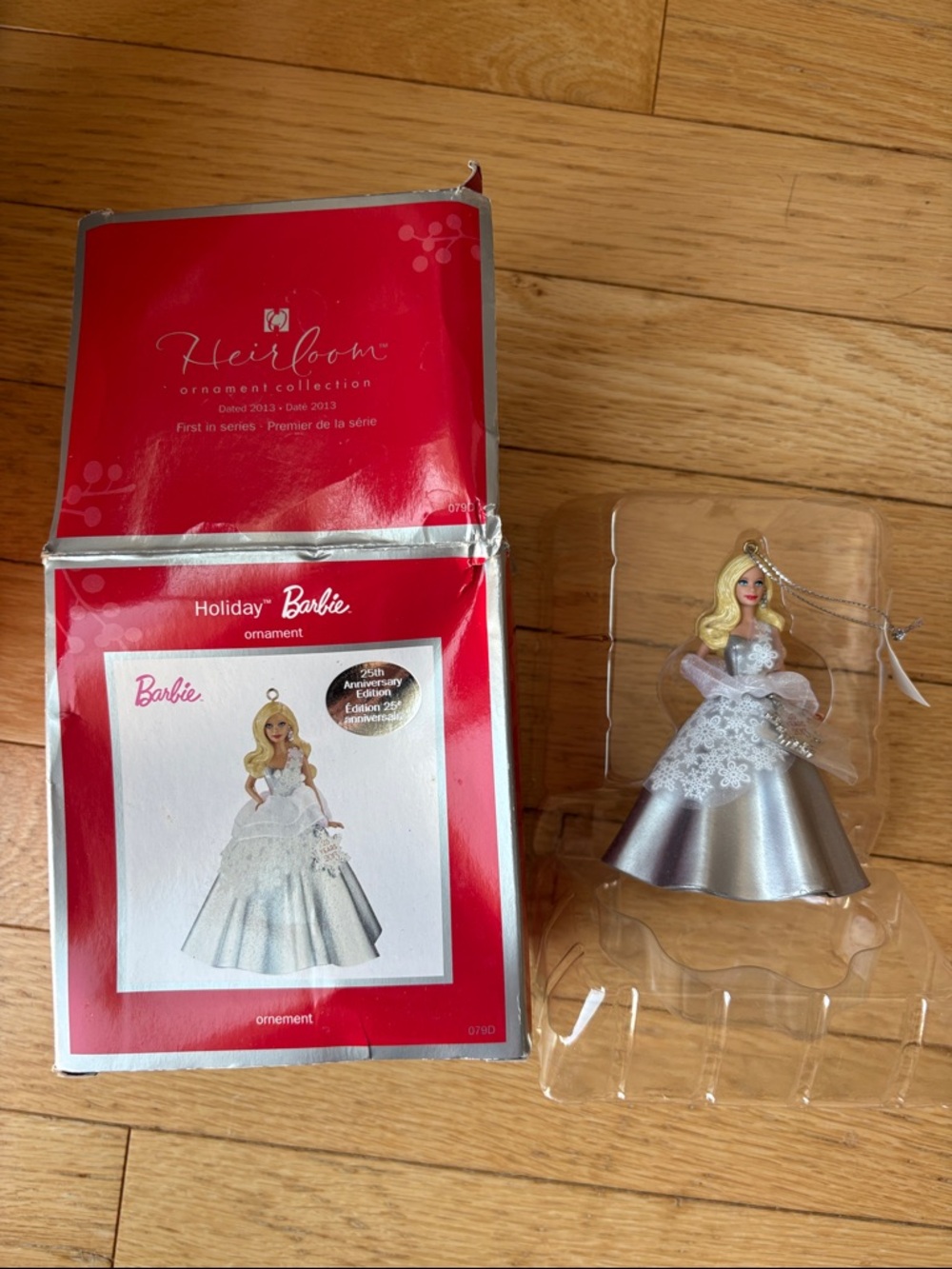 Barbie holiday collectible ornament 2013